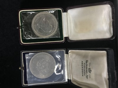 Lot 5 - A COLLECTION OF SILVER AND OTHER COINS