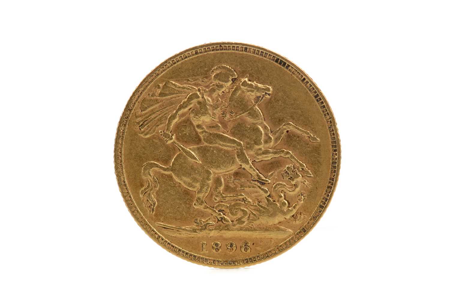 Lot 1 - A QUEEN VICTORIA GOLD SOVEREIGN DATED 1896