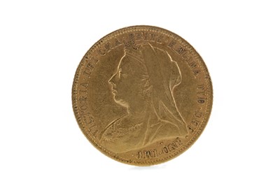 Lot 1 - A QUEEN VICTORIA GOLD SOVEREIGN DATED 1896