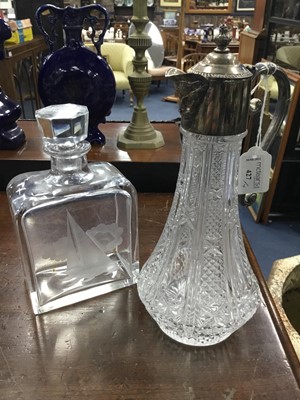 Lot 427 - A LOT OF FOUR DECANTERS