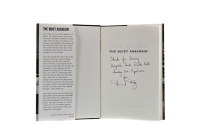 Lot 1750 - A SIGNED COPY OF THE QUIET ASSASSIN BY DAVIE HAY