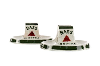 Lot 1027 - A PAIR OF MINTONS FOR BASS BEER TABLE VESTAS