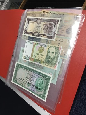 Lot 451 - A COLLECTION OF BRITISH AND FOREIGN BANKNOTES