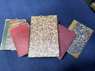 Lot 495 - A LOT OF LEATHER BOUND BOOKS