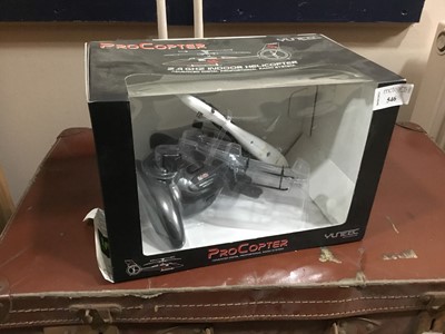 Lot 546 - A YUNEEC PROCOPTER AND TWO UNIMAX HELICOPTERS