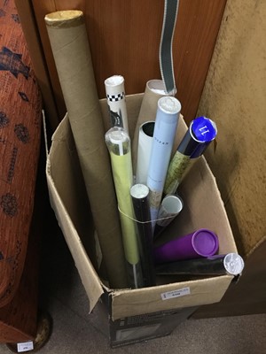 Lot 550 - A LOT OF POSTERS AND MAPS