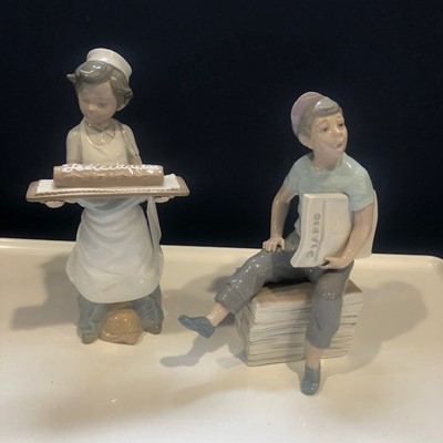 Lot 574 - A LOT OF TWO NAO FIGURES