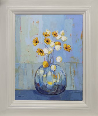 Lot 529 - AROUND SPRING, AN OIL BY KIRSTY WITHER