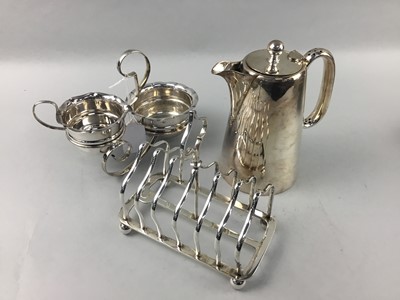 Lot 148 - A LOT OF SILVER PLATED WARE