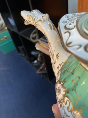 Lot 146 - A VICTORIAN TEA SERVICE