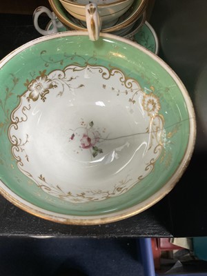 Lot 146 - A VICTORIAN TEA SERVICE
