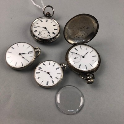Lot 191 - A LOT OF POCKET AND FOB WATCHES