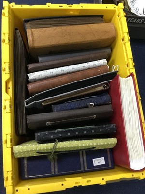 Lot 127 - A LOT OF FIFTEEN ALBUMS OF VINTAGE PHOTOGRAPHS