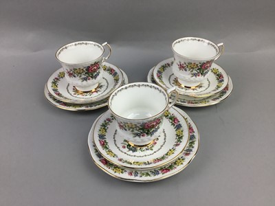 Lot 241 - AN ELIZABETHAN ‘TAMARIN’ PATTERN TEA SERVICE AND ANOTHER