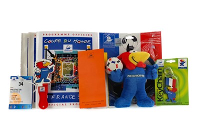 Lot 1800 - A COLLECTION OF FRANCE '98 WORLD CUP RELATED ITEMS