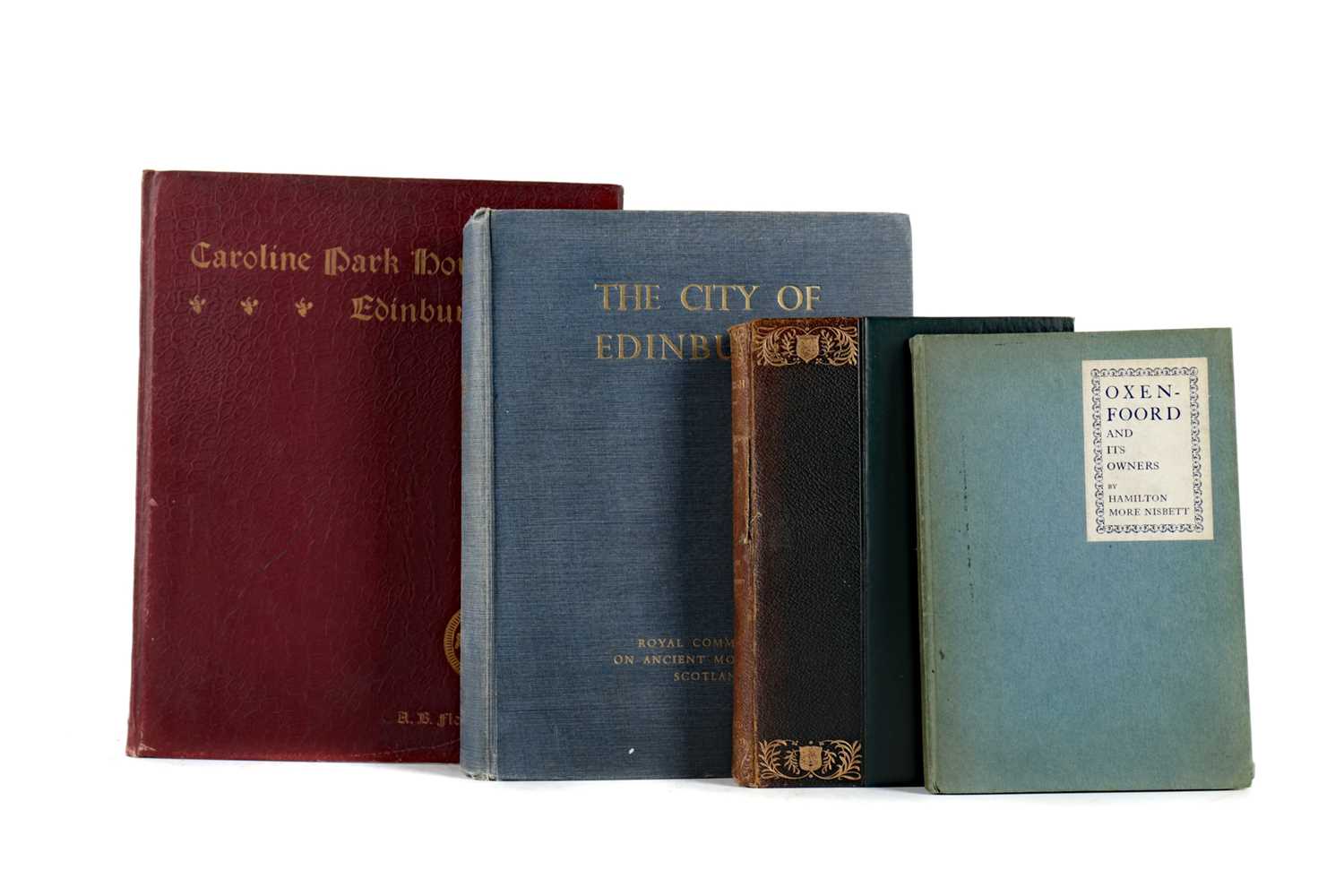 Lot 1094 - THE ROYAL COMMISSION ON THE ANCIENT MONUMENTS OF SCOTLAND AND THREE OTHER BOOKS