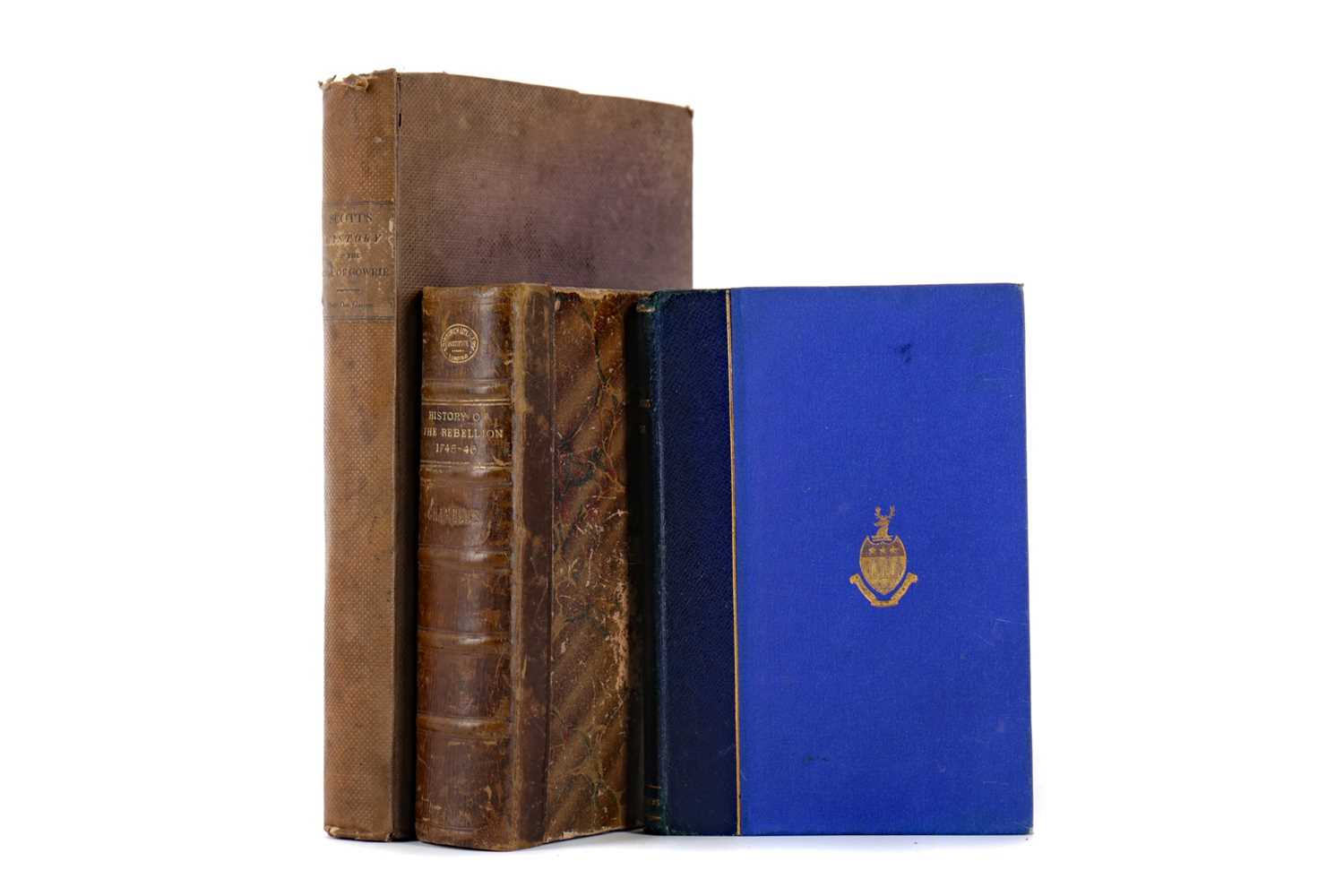 Lot 1129 - THE THREIPLANDS OF FINGASK BY ROBERT CHAMBERS AND TWO OTHER VOLUMES