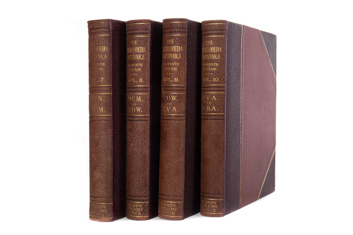 Lot 1131 - THIRTY TWO VOLUMES OF ENCYCLOPAEDIA BRITANNICA PLUS INDEX