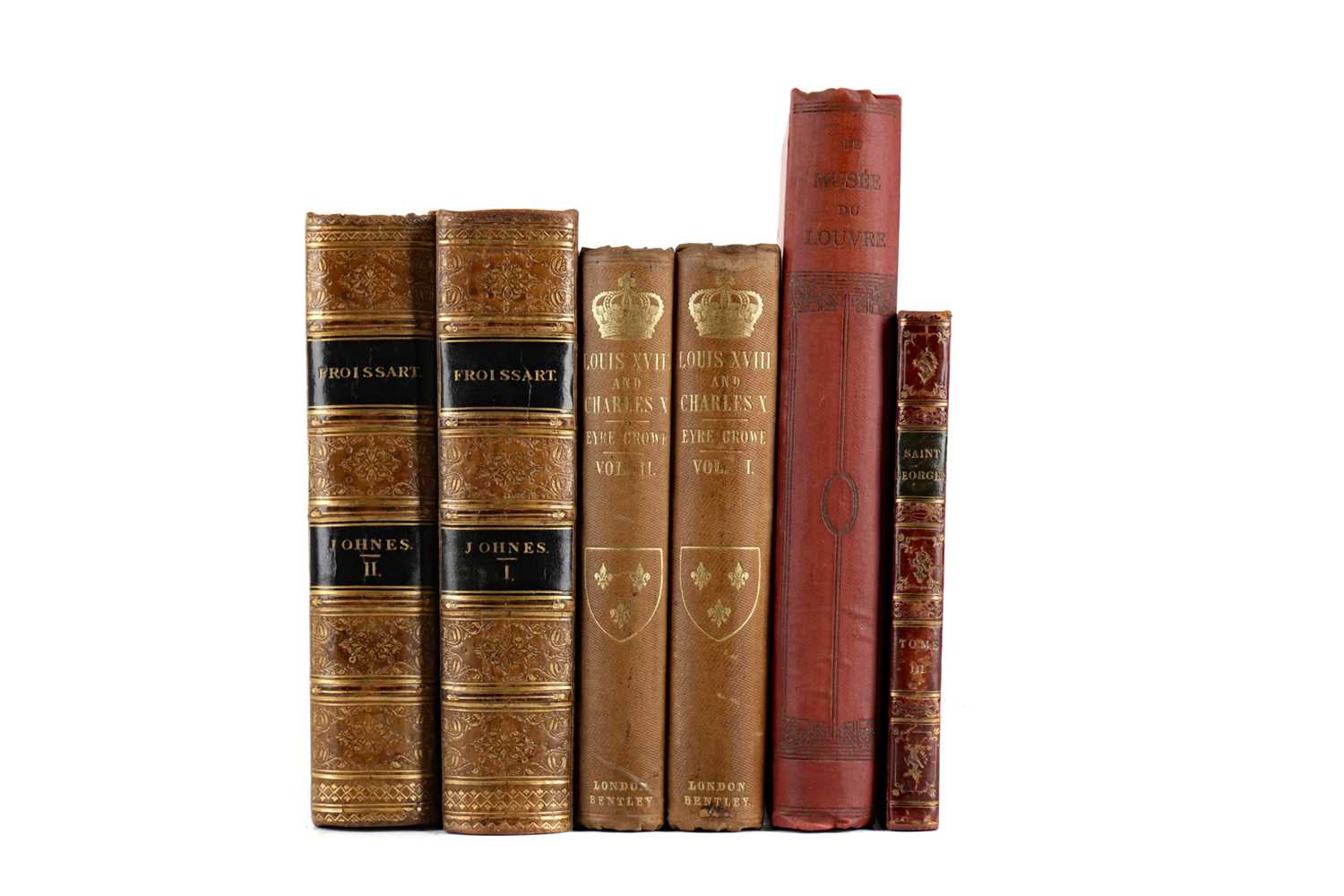 Lot 1136 - A LOT OF LEATHER BOUND AND OTHER CLASSICAL WORKS