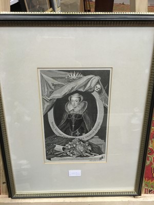 Lot 1007 - ELEVEN LINE ENGRAVED PORTRAITS OF MONARCHS AND PERSONAGES OF GREAT BRITAIN