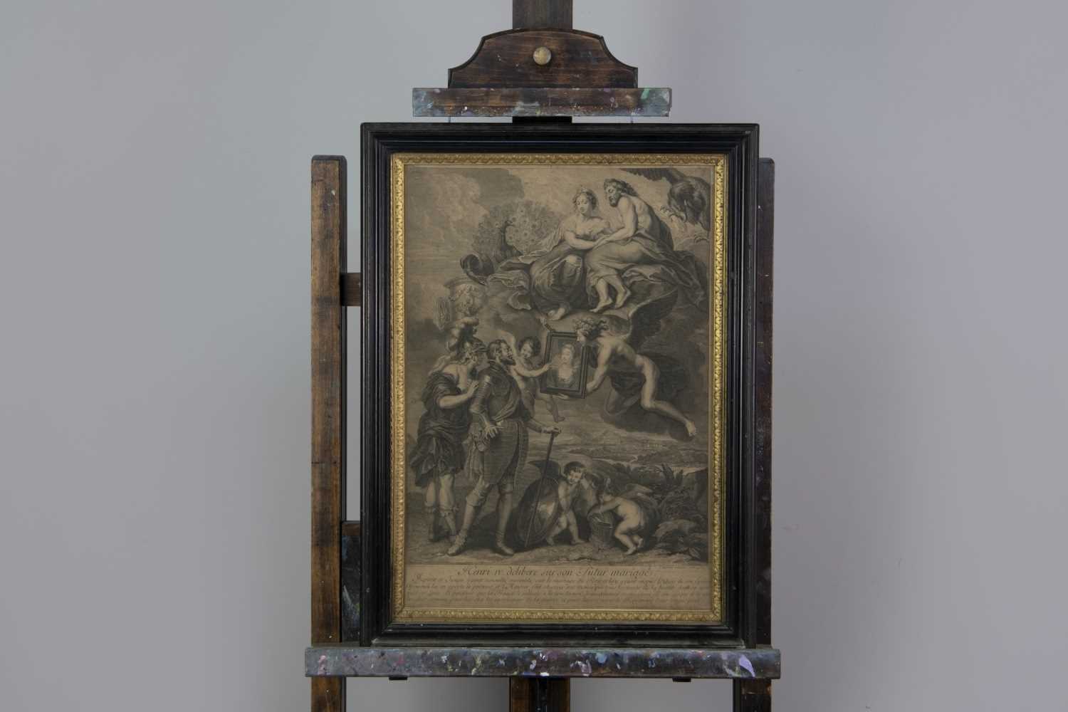 Lot 1015 - AN ENGRAVING AFTER RUBENS AND SIX OTHERS