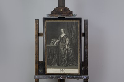 Lot 1016 - AN ENGRAVING AFTER VAN DYCK AND ANOTHER