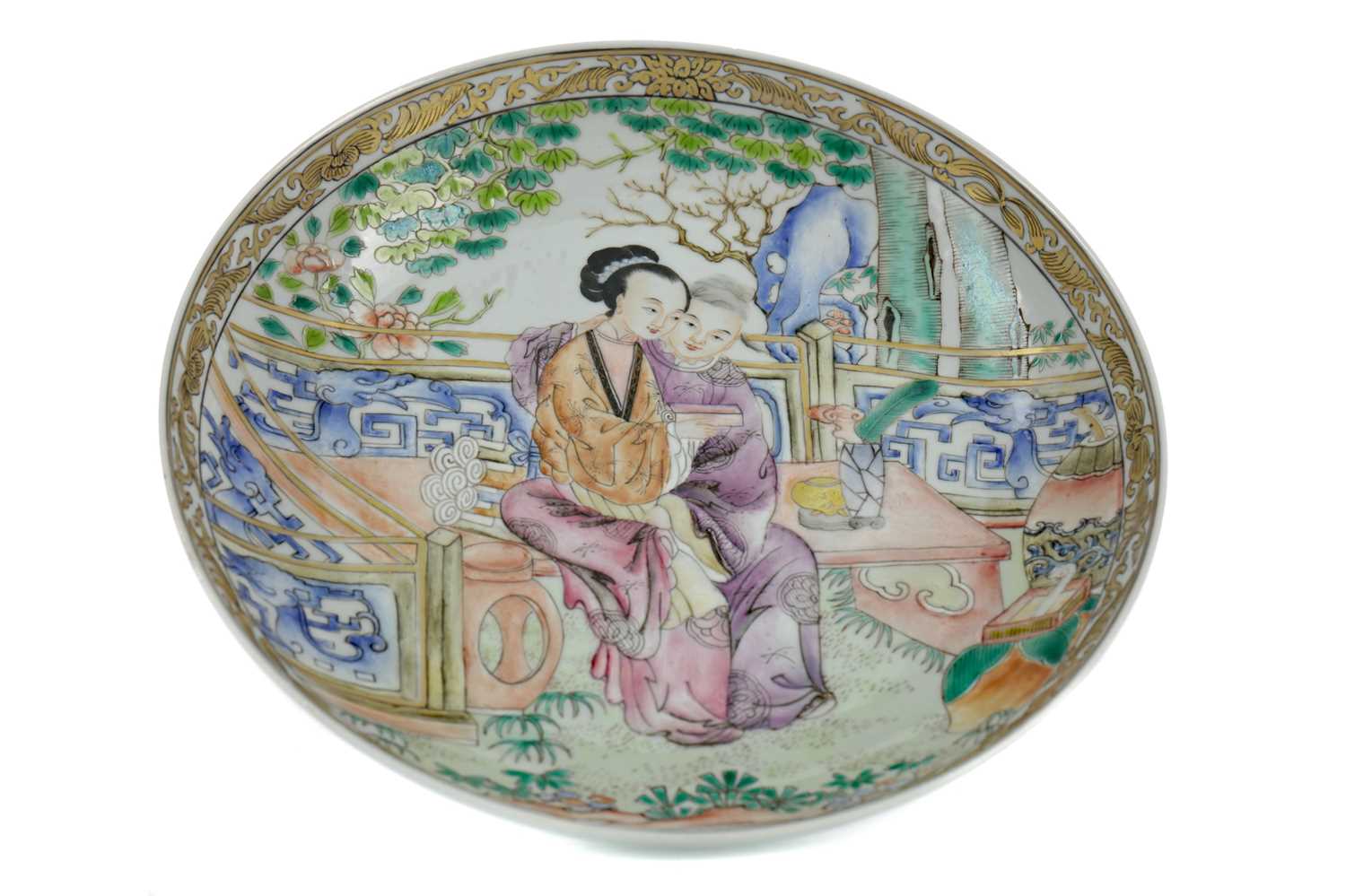 Lot 800 - A 19TH CENTURY CHINESE PLATE