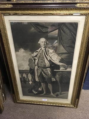 Lot 1024 - A MEZZOTINT AFTER SIR JOSHUA REYNOLDS AND ANOTHER