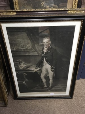 Lot 1024 - A MEZZOTINT AFTER SIR JOSHUA REYNOLDS AND ANOTHER