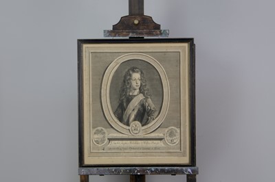 Lot 1029 - A MEZZOTINT AFTER VALENTINE GREEN AND ANOTHER