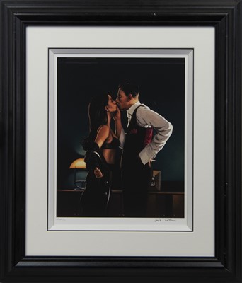 Lot 552 - PINCER MOVEMENT, AN ARTIST PROOF GICLEE PRINT BY JACK VETTRIANO