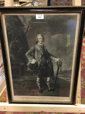 Lot 1032 - A MEZZOTINT AFTER ALLAN RAMSAY AND FIVE OTHERS