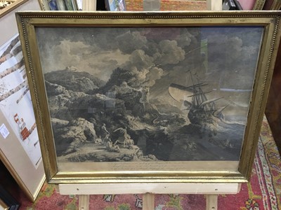 Lot 1042 - A LINE ENGRAVING AFTER RUBENS AND SIX OTHERS