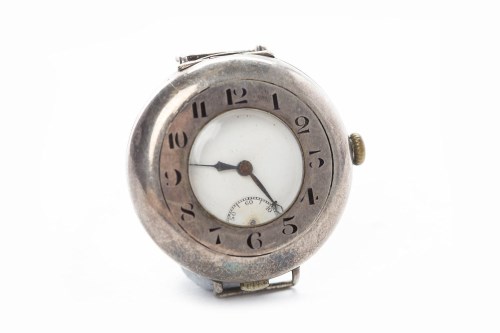 Lot 126 - EARLY TWENTIETH CENTURY ROLEX TRENCH WATCH...