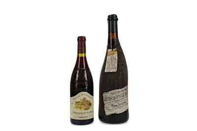 Lot 32 - MAGNUM OF PERE ANSELME CHATEANEUF-DU-PAPE AND ONE BOTTLE OF DOMAINE DE CONDERCET 1997