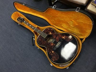 Lot 327 - AN EPIPHONE GUITAR IN CASE