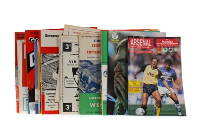Lot 1824 - A COLLECTION OF SCOTTISH FOOTBALLING PROGRAMMES