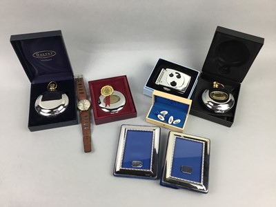 Lot 399 - A ROTARY WRIST WATCH, LINKS OF LONDON CUFFLINKS AND OTHER OBJECTS