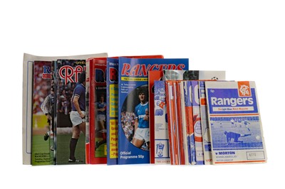 Lot 1828 - A COLLECTION OF RANGERS F.C. PROGRAMMES