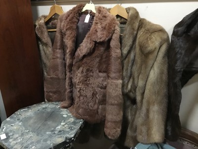 Lot 341 - A LOT OF FUR COATS AND STOLES