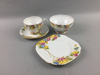 Lot 342 - A ROYAL STANDARD 'ROSEATE' PART TEA SERVICE AND ANOTHER