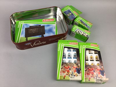 Lot 351 - A LOT OF SUBBUTEO TABLE FOOTBALL