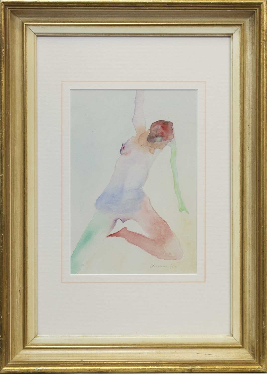 Lot 590 - UNTITLED 1961, A WATERCOLOUR BY NATHAN OLIVEIRA