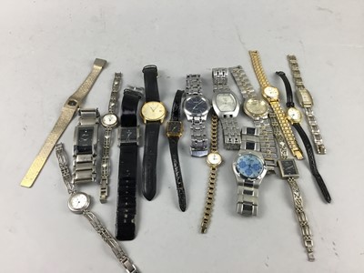 Lot 53 - A COLLECTION OF FASHION WATCHES