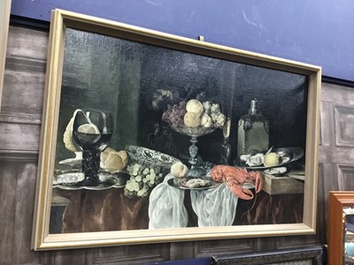 Lot 4 - THE PICNIC, MARCEL DYF AND A STILL LIFE WITH LOBSTER