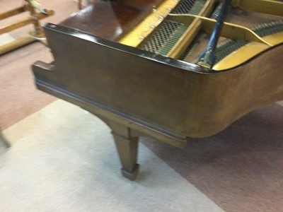 Lot 1153 - A BOUDOIR GRAND PIANO