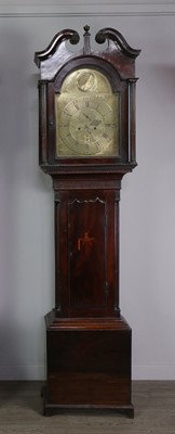 Lot 1157 - AN EARLY 19TH CENTURY SCOTTISH LONGCASE CLOCK