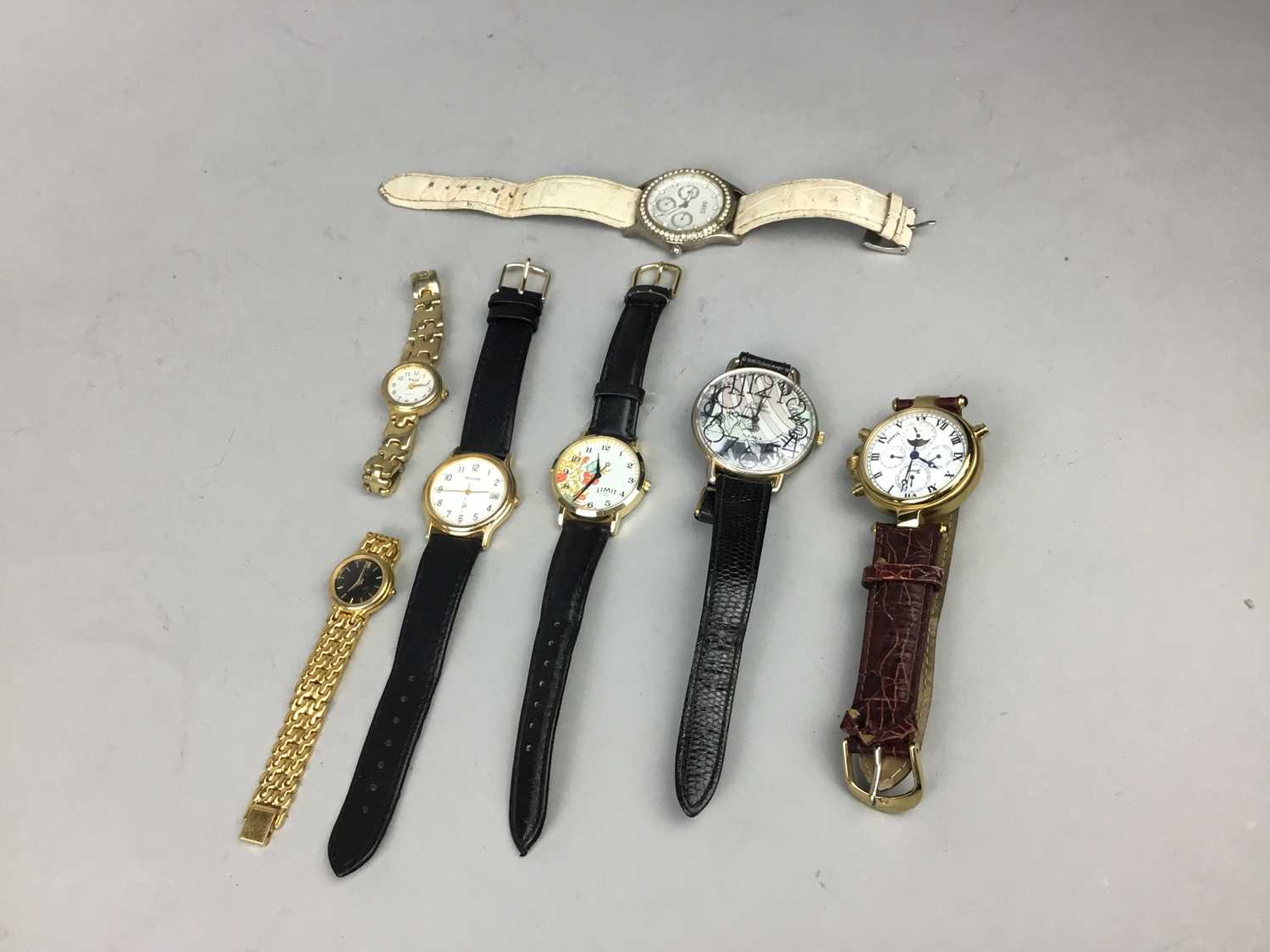 Lot 100 - A LOT OF WRIST WATCHES
