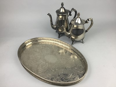 Lot 130 - A LOT OF SILVER PLATED WARE
