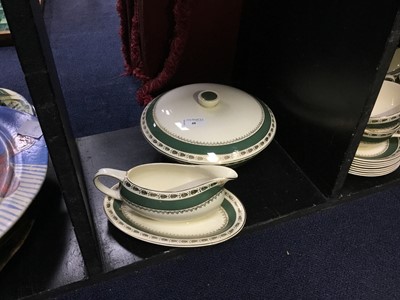 Lot 48 - A CROWN DUCAL DINNER SERVICE